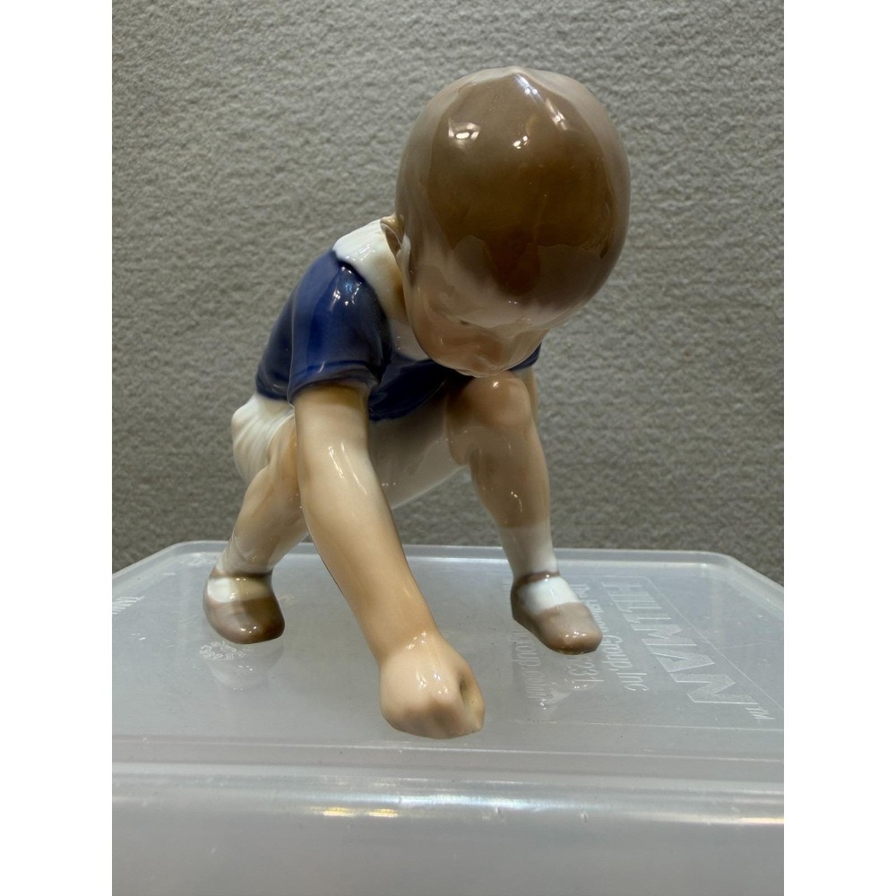 Vintage 1970s B&G Bing & Grondahl Dickie Boy #1636 Danish Porcelain Figurine